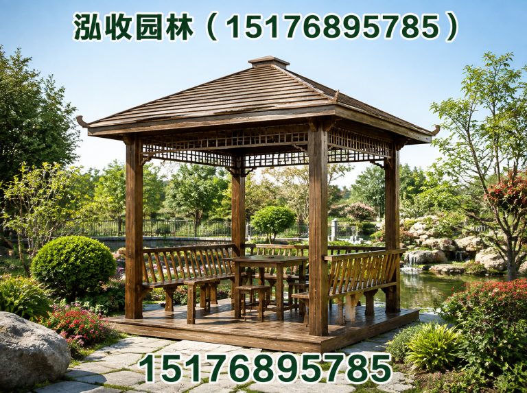 陇南防腐木展示图